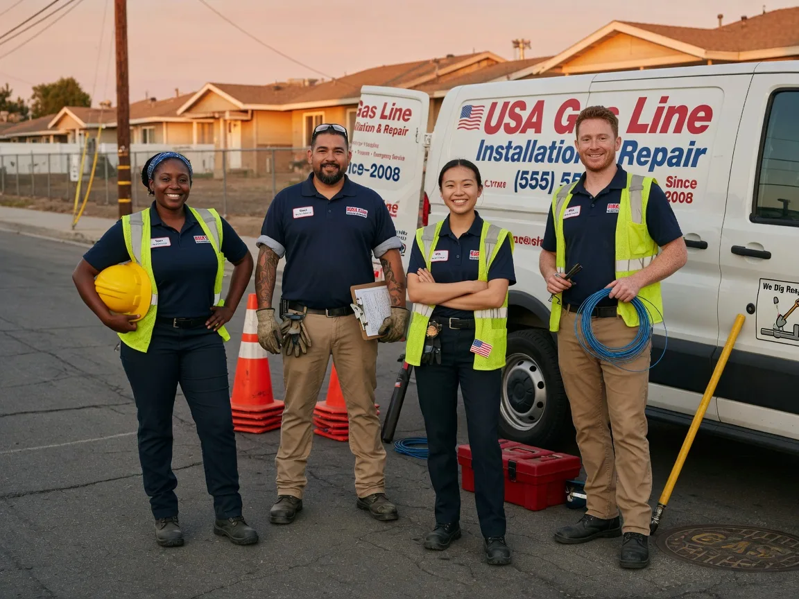 Gas Line Installation company in Marne, IA